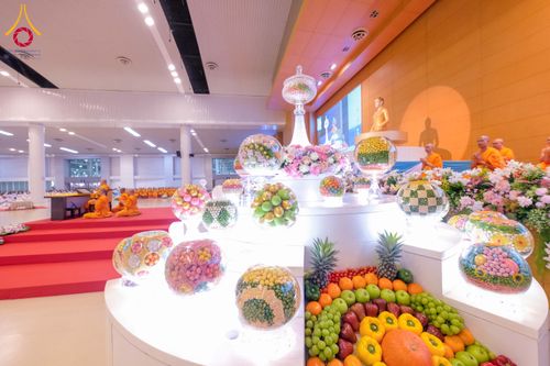 ภาพ No.287616:วันที่ 1 มกราคม พ.ศ. 2569 พิธีบูชาข้าวพระ ณ สภาธรรมกายสากล วัดพระธรรมกาย