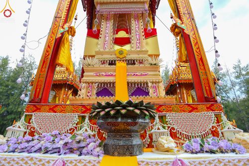 ภาพ No.48972:ประมวลภาพพิธีพระราชทานเพลิงศพ พระสุธรรมญาณวิเทศ (สุธรรม สุธมฺโม)