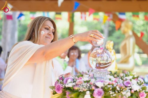 ภาพ No.321646:วันอาทิตย์ที่ 12 เมษายน พ.ศ.2569 กิจกรรมงานบุญวันสงกรานต์ (ตักบาตร ขอขมาพ่อแม่ สรงน้ำพระ รดน้ำขอพร) ณ วัดพระธรรมกายจอร์เจีย ประเทศสหรัฐอเมริกา