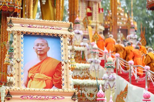 ภาพ No.48975:ประมวลภาพพิธีพระราชทานเพลิงศพ พระสุธรรมญาณวิเทศ (สุธรรม สุธมฺโม)