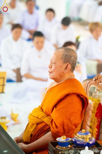 ภาพ No.310962:วันอาทิตย์ที่ 22 กุมภาพันธ์ พ.ศ. 2569 พิธีประดิษฐานพระประธาน “พระธรรมกาย” ณ ธุดงคสถานอำนาจเจริญ จังหวัดอำนาจเจริญ