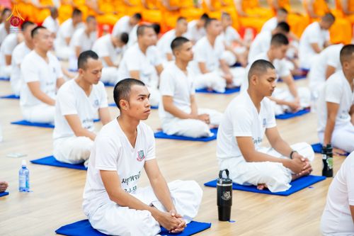 ภาพ No.349059:วันที่ 16 กันยายน พ.ศ. 2569 พิธีเปิดบรรพชาและปฏิบัติธรรม นสต. รุ่นที่ 16 ศูนย์ฝึกอบรมตำรวจภูธรภาค 1 ณ สภาธรรมกายสากล วัดพระธรรมกาย