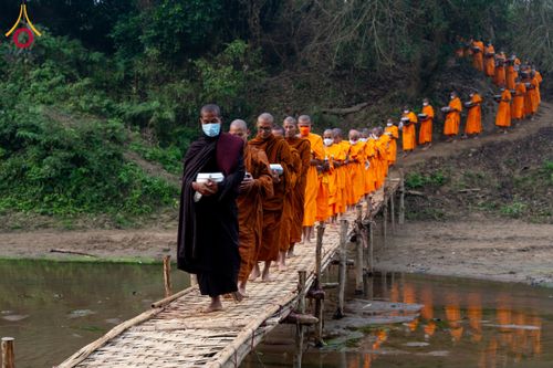 ภาพ No.130974:Photo Story ปฐมบรรพชาชาวพุทธมาร์มา Episode 4/5 วันที่ 13 กุมภาพันธ์พ.ศ. 2567 ณ วัดธัมจักร อรัญกุฏิ บังกลาเทศ