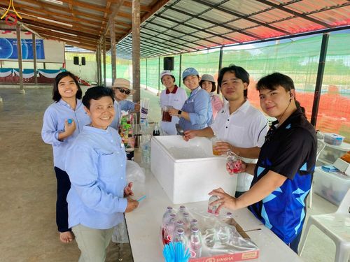 ภาพ No.211143:วันเสาร์ที่ 15 มีนาคม พ.ศ. 2568  การเตรียมงานของเจ้าหน้าที่ เพื่องานฉลองปทุมเจดีย์ ณ ศูนย์อบรมเยาวชนปัตตานี