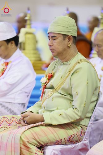 ภาพ No.209539:วันอาทิตย์ที่ 2 มีนาคม พ.ศ. 2568 พิธีบูชาข้าวพระ ณ สภาธรรมกายสากล วัดพระธรรมกาย