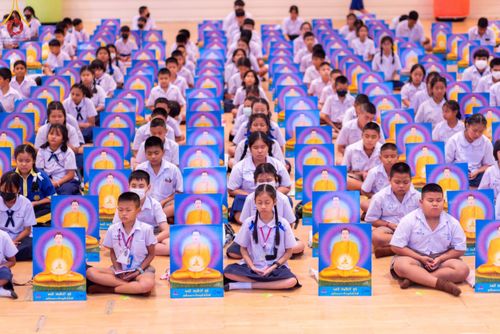 ภาพ No.103639:วันรวมพลังเด็กดี V-star ผู้นำฟื้นฟูศีลธรรมโลก จังหวัดสมุทรปราการ วันพุธที่ 20 ธันวาคม พ.ศ. 2566 ณ เมืองโบราณ จ.สมุทรปราการ