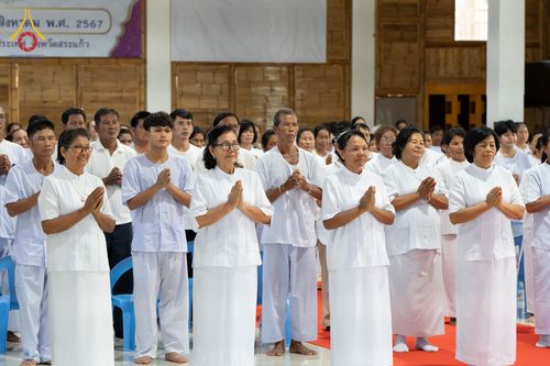 ภาพ No.149666:ศูนย์ปฏิบัติธรรมอรัญประเทศ จังหวัดสระแก้ว จัดโครงการอบรม อุบาสก อุบาสิกาแก้ว ตัวแทนทอดกฐินทั่วไทย 30,000 วัด วันที่ 23-25 สิงหาคม พ.ศ. 2567