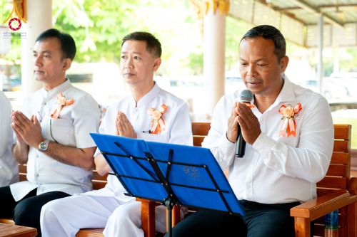 ภาพ No.208458:พิธีถวายสังฆทานแด่คณะสงฆ์ 323 วัด ปีที่ 21 ครั้งที่ 174 พิธีมอบกองทุนหนุนแรงใจช่วยครูใต้ ปีที่ 18 ครั้งที่ 138 และพิธีทำบุญอุทิศส่วนกุศลให้ผู้วายชนม์ ณ วัดบุณณาราม(วัดโคกงู) จ.นราธิวาส วันเสาร์ที่ 15 กุมภาพันธ์ พ.ศ.2568