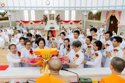 ภาพ No.269222:วันอาทิตย์ที่ 26  ตุลาคม พ.ศ. 2568 พิธีทอดกฐินวัดพระธรรมกายนอร์ธสวีเดน ประเทศสวีเดน 