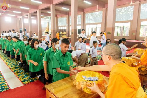 ภาพ No.106516:พิธีทอดผ้าป่าทำนุบำรุงศาสนสถาน ณ วัดอัมพวัน ต.เทศบาลเมือง อ.สองพี่น้อง จ.สุพรรณบุรี วันที่ 5 มกราคม พ.ศ. 2567