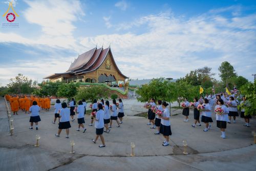 ภาพ No.210668:วันพฤหัสบดีที่ 13 มีนาคม พ.ศ. 2568  สมโภชพระประธานอุโบสถวัดป่าอุบลแก้ว จังหวัดอุบลราชธานี