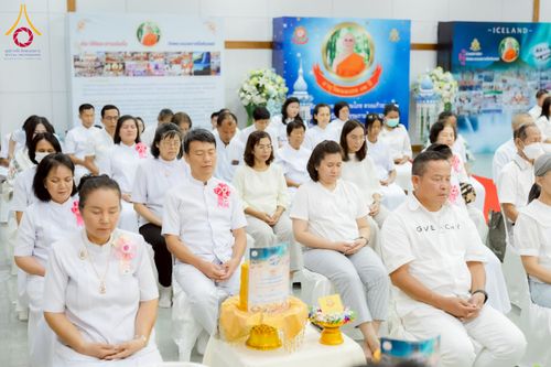 ภาพ No.221376:วันอาทิตย์ที่ 27 เมษายน พ.ศ. 2568 พิธีเจริญพระพุทธมนต์สมโภชดวงแก้วธรรมชัย เนื่องในโอกาสบูชาธรรม 81 ปีหลวงพ่อธัมมชโย อัญเชิญประดิษฐานเนื่องในโอกาสสถาปนาวัดพระธรรมกายไอซ์แลนด์ ณ อาคารปลูกศรัทธา 1 วัดพระธรรมกาย อำเภอคลองหลวง จังหวัดปทุมธานี