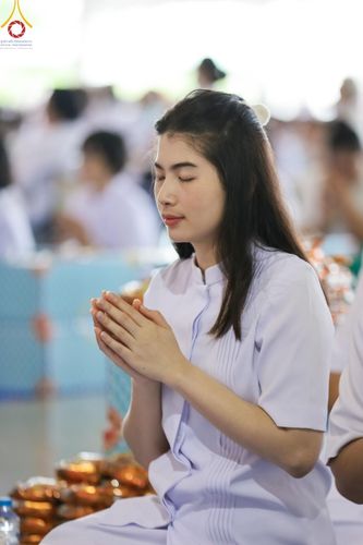 ภาพ No.149905:พิธีตักบาตร , พิธีปฎิบัติธรรม , พิธีถวายภัตตาหารเมนูสวรรค์ ในพรรษาแห่งการเข้าถึงธรรม วันธรรมชัย วันอังคารที่ 27 สิงหาคม พ.ศ.2567 ณ สภาธรรมกายสากล วัดพระธรรมกาย