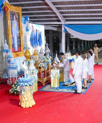 ภาพ No.148188:กิจกรรมเฉลิมพระเกียรติ สมเด็จพระนางเจ้าสิริกิติ์ พระบรมราชินีนาถ พระบรมราชชนนีพันปีหลวง เนื่องในโอกาสวันเฉลิมพระชนมพรรษา วันจันทร์ที่ 12 สิงหาคม พ.ศ. 2567 ณ อาคารโถงช้างฯ วัดพระธรรมกาย 