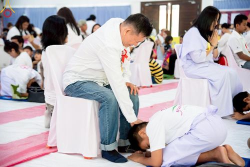 ภาพ No.213784:วันเสาร์ที่ 29 มีนาคม พ.ศ. 2568 พิธีตัดปอยผม ขอขมาผู้ปกครอง มอบบาตร-ผ้าไตร และพิธีบรรพชาสามเณร ณ ศูนย์ปฏิบัติธรรมจังหวัดระยอง (บ้านช่องลม) ต.บางบุตร อ.บ้านค่าย จ.ระยอง