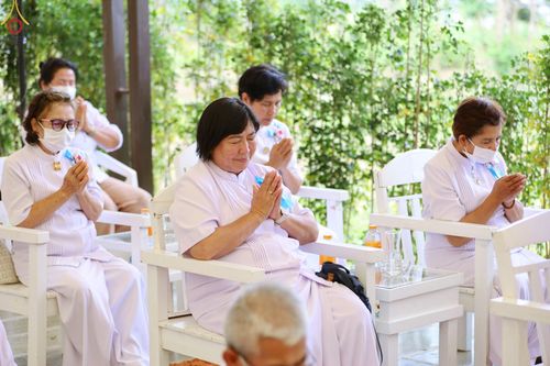 ภาพ No.76878:พิธีทอดผ้าป่าแก้วสำเร็จ เพื่อปูพื้นอาคารอเนกประสงค์ทั้ง 4 หลัง วันอาทิตย์ที่ 26 กุมภาพันธ์ พ.ศ. 2566 ณ ศูนย์ปฏิบัติธรรมนานาชาติเบตง จ.ยะลา