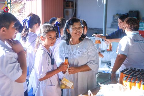 ภาพ No.180154:กิจกรรมวันรวมพลังเด็กดี V-Star ผู้นำฟื้นฟูศีลธรรมโลก ประจำปีพุทธศักราช 2567 จังหวัดสุโขทัย เพื่อรวมพลังสร้างความดี นั่งสมาธิภาวนาถวายเป็นพุทธบูชา และเพื่อส่งเสริมการเรียนรู้พระพุทธศาสนา วันที่ 3 ธันวาคม พ.ศ. 2567