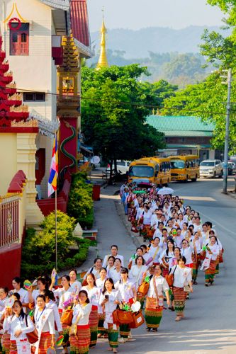 ภาพ No.224389:วันที่ 8 พฤษภาคม พ.ศ. 2568 พิธีถวายมหาสังฆทาน 101 วัด  บูชาธรรมอายุวัฒนมงคล 100 ปี สมเด็จอาชญาธรรมพระเจ้า สมเด็จพระสังฆราชแห่งคณะสงฆ์ไทยเขิน นครเชียงตุง ในนามพระครูบาไชยบูลย์ ธัมมชโย ณ วัดราชฐานหลวงเชียงยืน รัฐฉาน สาธารณรัฐแห่งสหภาพเมียนมา