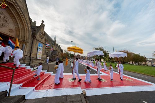 ภาพ No.270866:วันอาทิตย์ที่ 19 ตุลาคม พ.ศ. 2568 พิธีทอดกฐิน “หนึ่งไม่มีสอง” วัดพระธรรมกายนิวคาสเซิล เมืองนิวคาสเซิล ประเทศอังกฤษ 