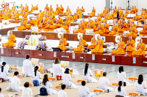 ภาพ No.247384:วันจันทร์ที่ 22 กันยายน พ.ศ. 2568 (วันพระ แรม 15 ค่ำ เดือน 10) พิธีบุพเปตพลี ครั้งที่ 170 ร่วมอุทิศบุญแด่หมู่ญาติที่ล่วงลับไปแล้ว และสืบทอดอายุพระพุทธศาสนา ณ หอฉันคุณยายอาจารย์ฯ วัดพระธรรมกาย