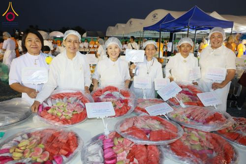 ภาพ No.118044:พิธีถวายภัตตาหารเป็นสังฆทาน แด่คณะพระธรรมยาตรา ปีที่ 12 วันที่ 24 มกราคม พ.ศ. 2567 ณ อนุสรณ์สถานบางนางแท่น จ.นครปฐม