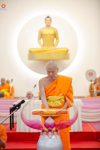 ภาพ No.241303:วันอาทิตย์ที่ 24 สิงหาคม พ.ศ.2568 พิธีปฐมผ้าป่าสถาปนาองค์พระเจดีย์เพื่อสร้างสันติภาพโลก พิธีไถ่ชีวิตโค สร้างมหากุศลด้วยการให้ชีวิตสัตว์เป็นทาน ณ ศูนย์ปฏิบัติธรรมสระบุรี อ.พระพุทธบาท จ.สระบุรี