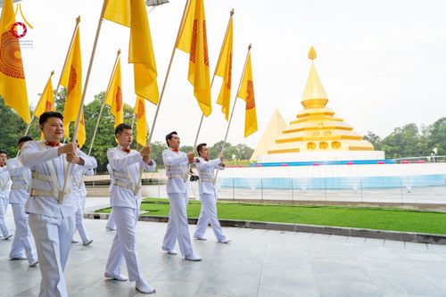 ภาพ No.244536:วันเสาร์ที่ 6 กันยายน พ.ศ. 2568 พิธีเวียนประทักษิณ และวันทาสีมาของนาคธรรมทายาท โครงการอุปสมบทหมู่บูชาธรรมครบรอบ 108 ปี วันครูผู้ค้นพบวิชชาธรรมกาย ณ โบสถ์พระไตรปิฎก วัดพระธรรมกาย