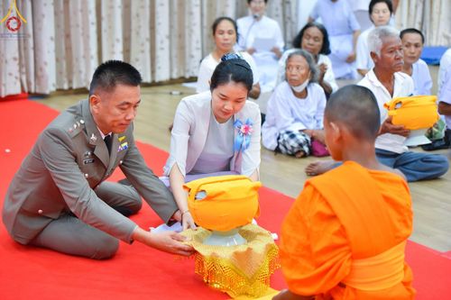 ภาพ No.133623:พิธีบรรพชาสามเณร ณ ศูนย์ปฏิบัติธรรมเขาคิชฌกูฏ จ.จันทบุรี วันที่ 4 เมษายน พ.ศ. 2567