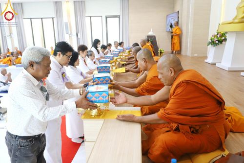 ภาพ No.86195:พิธีถวายมหาสังฆทานคณะสงฆ์ 88 รูป ฉลองครบรอบ 8 ปี ศูนย์ปฏิบัติธรรมพัทลุง วันที่ 21 สิงหาคม พ.ศ.2566