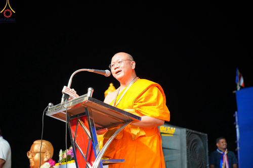 ภาพ No.212842:วันอาทิตย์ที่ 23 มีนาคม พ.ศ. 2568 ❖ คณะสงฆ์นานาชาติส่งมอบพระประธาน 108 องค์ ทั่วอินเดียรำลึกชาตกาล 134 ปี ดร.อัมเบดการ์