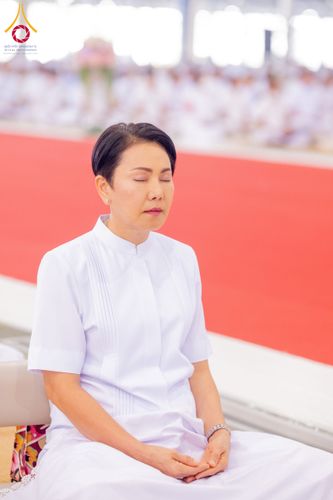 ภาพ No.126625:พิธีบูชาข้าวพระ ในวันอาทิตย์ต้นเดือนที่ 3 มีนาคม พ.ศ. 2567 ณ วัดพระธรรมกาย จ.ปทุมธานี