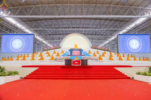 ภาพ No.82292:พิธีหล่อพระประธานเพื่อประดิษฐาน ณ มหาวิหารคด วันอาทิตย์ที่ 11 มิถุนายน พ.ศ. 2566 ณ สภาธรรมกายสากล วัดพระธรรมกาย