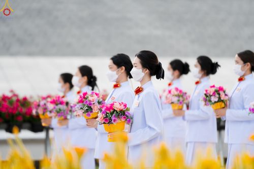 ภาพ No.84079:พิธีเวียนประทักษิณ พิธีวันทาเจดีย์ พิธีขอขมา และมอบผ้าไตร  ในโครงการบรรพชาอุปสมบทหมู่ธรรมทายาทรุ่นเข้าพรรษา และโครงการบรรพชาสามเณรโรงเรียนนานาชาติ รุ่นที่12 ในวันเสาร์ที่ 22 กรกฎาคม พ.ศ. 2566