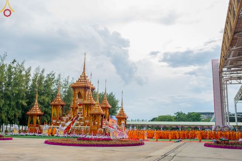 ภาพ No.48985:ประมวลภาพพิธีพระราชทานเพลิงศพ พระสุธรรมญาณวิเทศ (สุธรรม สุธมฺโม)