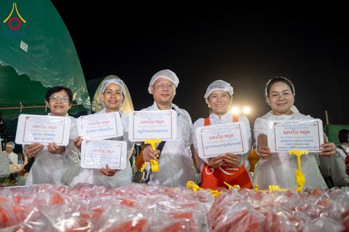 ภาพ No.301734:วันที่ 24 มกราคม พ.ศ. 2569 พิธีถวายภัตตาหารเป็นสังฆทาน แด่พระธรรมยาตรา ณ อนุสรณ์สถานบางปลา วัดบางปลา อำเภอบางเลน จังหวัดนครปฐม ในโครงการธรรมยาตรา กตัญญูบูชา มหาปูชนียาจารย์ พระมงคลเทพมุนี(สด จนฺทสโร) พระผู้ปราบมาร อนุสรณ์สถาน 7 แห่ง ปีที่ 14