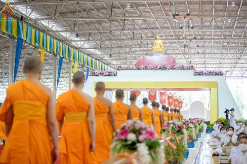 ภาพ No.46967:ประมวลภาพพิธีทอดผ้าป่าธรรมชัย ณ วัดพระธรรมกาย (5 มิถุนายน พ.ศ. 2565)