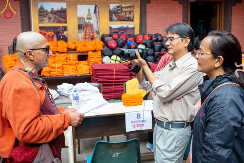 ภาพ No.313177:วันอังคารที่ 10 มีนาคม พ.ศ. 2569 ประมวลภาพบรรยากาศวันแรก โครงการบวชธรรมทายาท ประเทศเนปาล ณ วัดอเชศวร (Aksheswar Mahavihar )