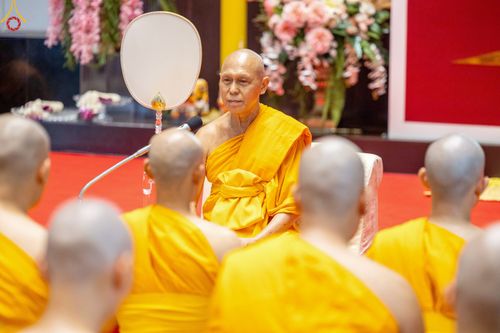 ภาพ No.82758:พิธีเวียนประทักษิณ, พิธีวันทาเจดีย์ ณ มหาธรรมกายเจดีย์  พิธีบรรพชาหมู่พระพี่เลี้ยงเข้าพรรษา, ธรรมทายาทอุดมศึกษา รุ่นที่ 50(ภาคฤดูฝน) และธรรมทายาทพุทธศาสตร์สากล รุ่นที่ 7 (ภาคฤดูฝน) วันเสาร์ที่ 17 มิถุนายน พ.ศ. 2566 ณ  โบสถ์พระไตรปิฎก วัดพระธรรมกาย จ.ปทุม