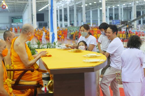 ภาพ No.77854:พิธีหล่อพระบรมพุทธเจ้า ทิศตะวันตก  วันอาทิตย์ที่ 19 มีนาคม พ.ศ. 2566 ณ วัดพระธรรมกาย จ.ปทุมธานี