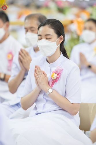 ภาพ No.46973:ประมวลภาพพิธีทอดผ้าป่าธรรมชัย ณ วัดพระธรรมกาย (5 มิถุนายน พ.ศ. 2565)