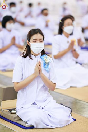 ภาพ No.46972:ประมวลภาพพิธีทอดผ้าป่าธรรมชัย ณ วัดพระธรรมกาย (5 มิถุนายน พ.ศ. 2565)