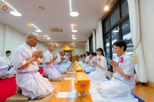 ภาพ No.147600:พิธีตัดปอยผม ขอขมา มอบบาตร ผ้าไตร โครงการปฐมอุปสมบท สมโภชอุโบสถ บูชาธรรม 80 ปี หลวงพ่อธัมมชโย ณ วัดพระธรรมกายโทชิหงิ ประเทศญี่ปุ่น วันพฤหัสบดีที่ 8 สิงหาคม พ.ศ. 2567