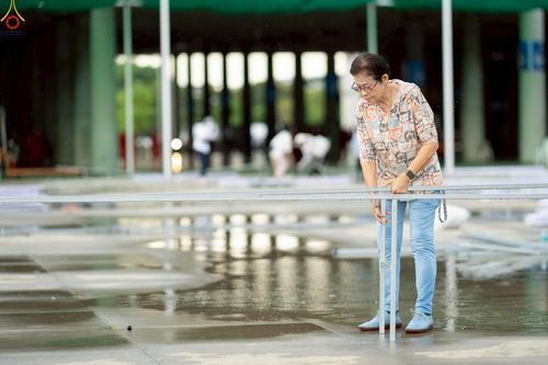 ภาพ No.225229:วันที่ 20 - 27 เมษายน พ.ศ. 2568 "ภาพแห่งความปลื้มที่ไม่มีวันจบ" คณะสงฆ์สามเณร เจ้าหน้าที่ และสาธุชน ร่วมแรงร่วมใจกันเตรียมงานและเก็บงาน เพื่อวันคุ้มครองโลก พิธีถวายมหาสังฆทานคณะสงฆ์ 40,000 กว่าวัดทั่วประเทศ