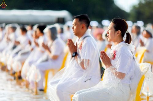 ภาพ No.241586:วันเสาร์ที่ 23 สิงหาคม พ.ศ. 2568 พิธีบุพเปตพลีนานาชาติ ปีที่ 12 ณ ศูนย์ปฏิบัติธรรมภาคใต้ อ.บางกล่ำ จ.สงขลา