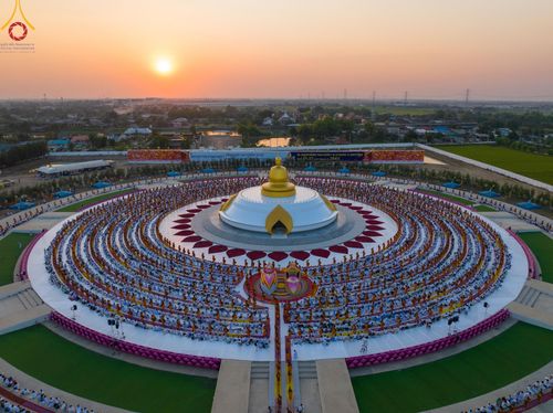 ภาพ No.116795:พิธีต้อนรับพระธรรมยาตรา ปีที่ 12 ณ อนุสรณ์สถานบางปลา จ.นครปฐม วันที่ 21 มกราคม พ.ศ. 2567