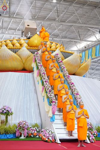 ภาพ No.77512:พิธีหล่อพระบรมพุทธเจ้า วัน อาทิตย์ที่ 12 มีนาคม พ.ศ. 2566 ณ วัดพระธรรมกาย จ.ปทุมธานี