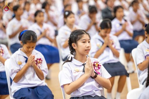 ภาพ No.348532:วันที่ 12 กันยายน พ.ศ. 2569 การอบรมเชิงปฏิบัติการจัดกิจกรรมทอดกฐินสัมฤทธิ์ พิธีมอบผ้าไตรประธานกฐินเด็กดี V-Star ประจำปีพุทธศักราช 2569 ณ สภาธรรมกายสากล วัดพระธรรมกาย
