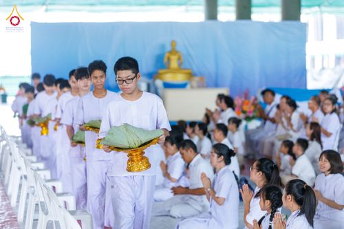 ภาพ No.338160:วันอาทิตย์ต้นเดือน 5 กรกฎาคม พ.ศ.2569 พิธีตัดปอยผมสามเณรนานาชาติ AEC & WAB รุ่นที่ 1 ณ วัดพระธรรมกาย