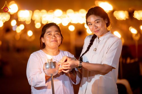 ภาพ No.312387:วันอังคารที่ 3 มีนาคม พ.ศ.2569 พิธีเวียนประทักษิณและจุดมาฆประทีป (ภาพชุดที่ 2) ณ ลานธรรมพระมหาธรรมกายเจดีย์ วัดพระธรรมกาย