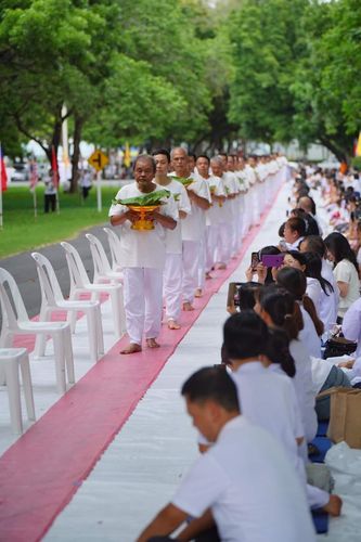 ภาพ No.143610:พิธีตัดปอยผมและปลงผมนาคธรรมทายาท วันอาทิตย์ที่ 7 กรกฎาคม พ.ศ. 2567 โครงการอุปสมบทหมู่พระธรรมทายาท นานาชาติ